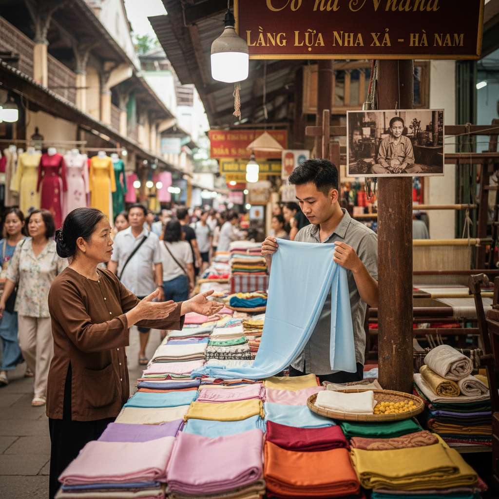 Lụa tơ tằm Đà Nẵng — hướng dẫn mua sắm chi tiết từ A đến Z 2025